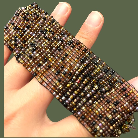 Beaded brown  Bracelet - Picture 3 of 3